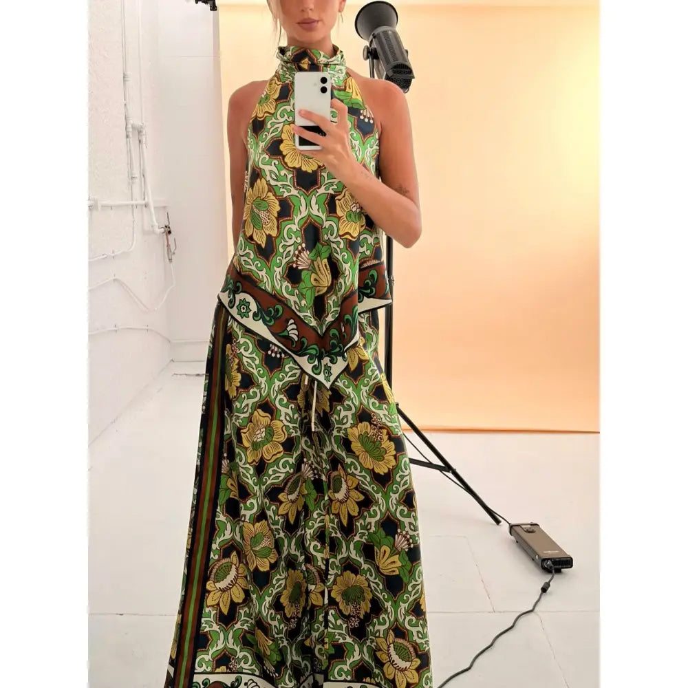 Alemais Liana silk palazzo pant - Dress