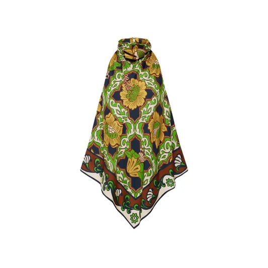 Alemais Liana Silk Top in Multi - Tops