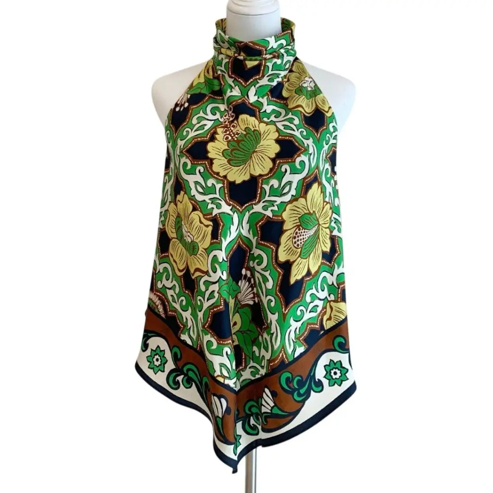 Alemais Liana Silk Top in Multi - Tops