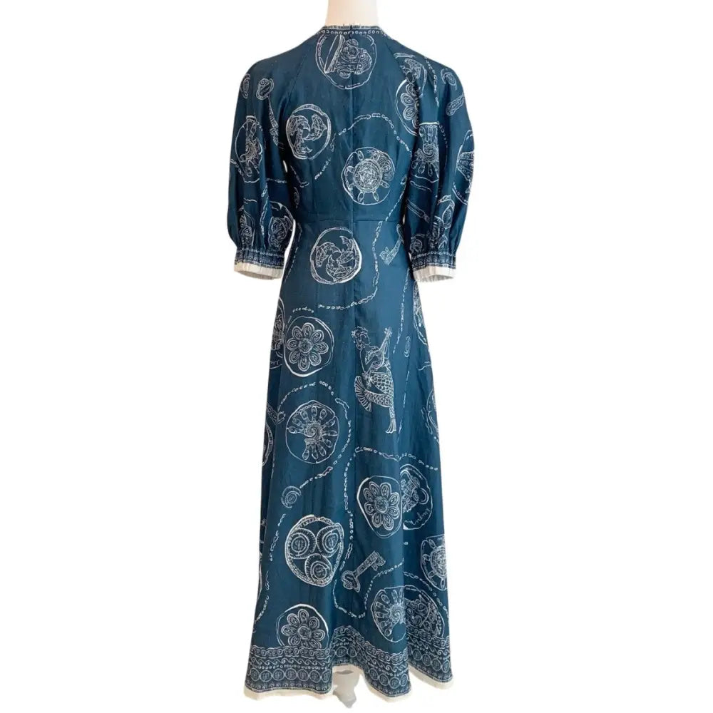 Alemais linen lucky midi dress - Dress