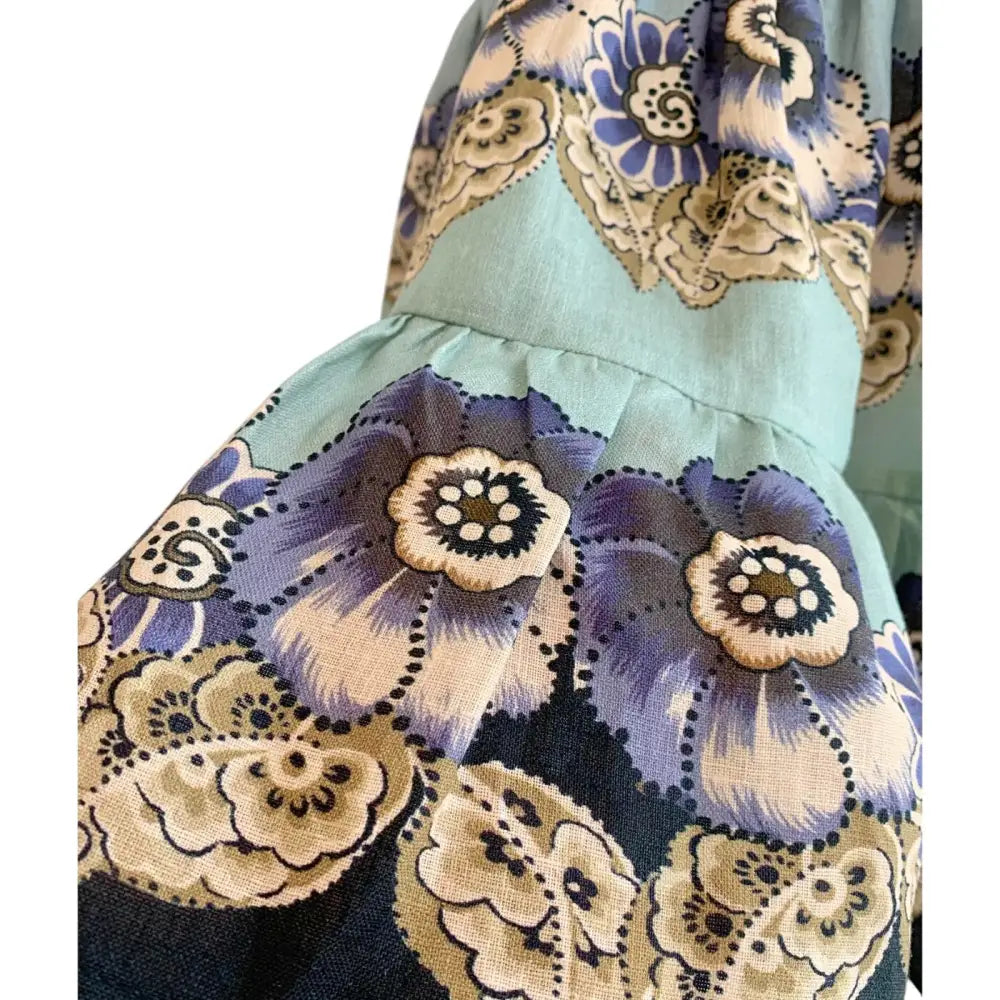 Alemais Madalena Cut Out Mini Dress in Blue