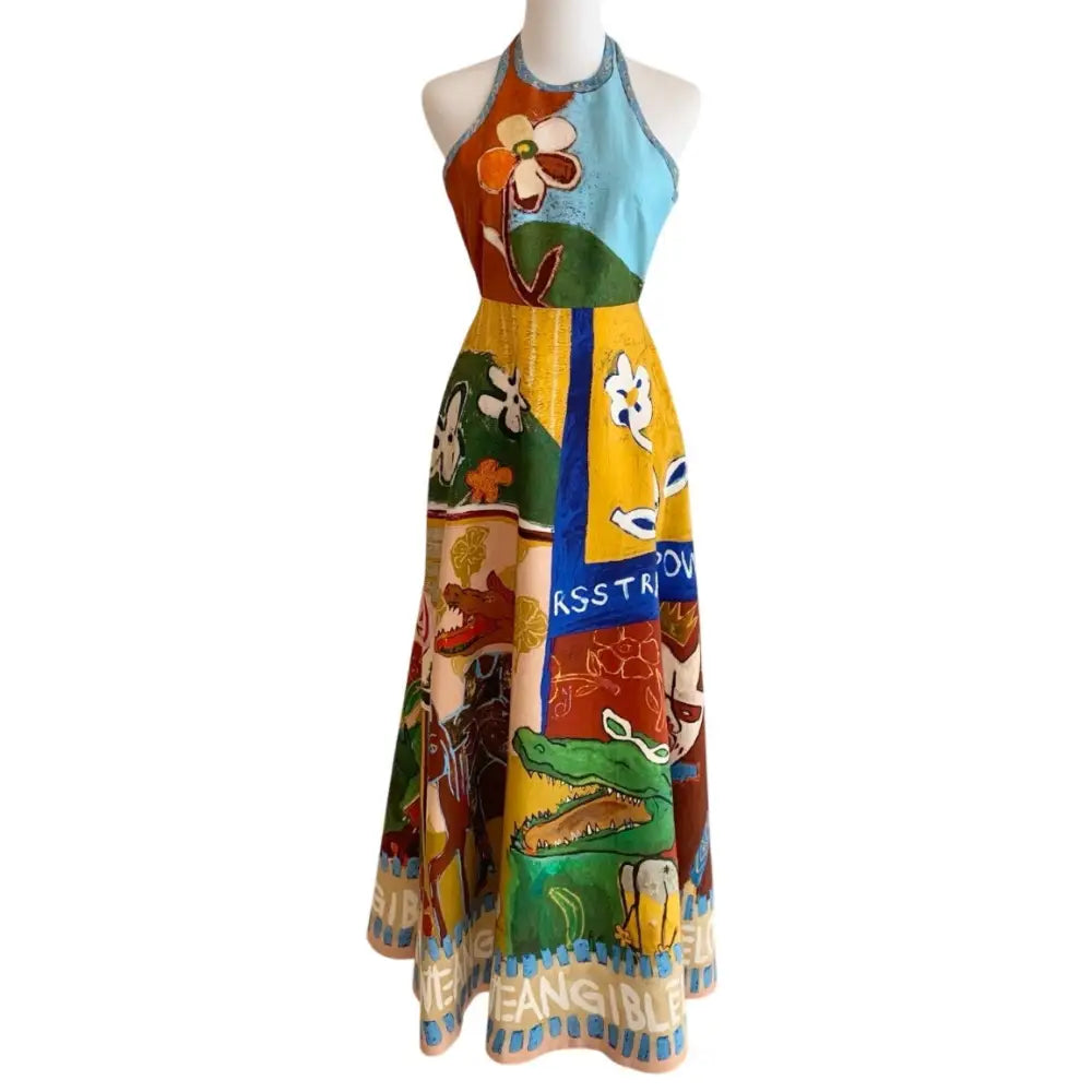 Alemais mlak halter midi dress - Dress