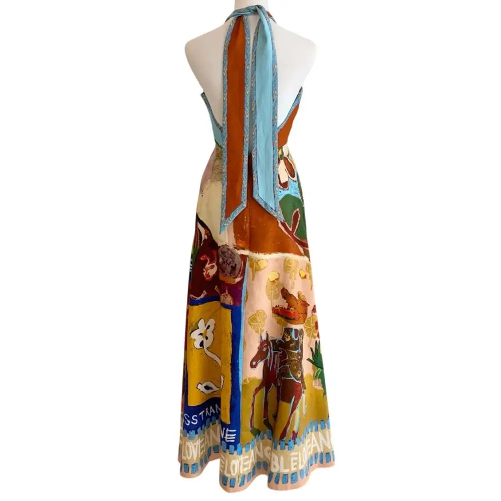 Alemais mlak halter midi dress - Dress