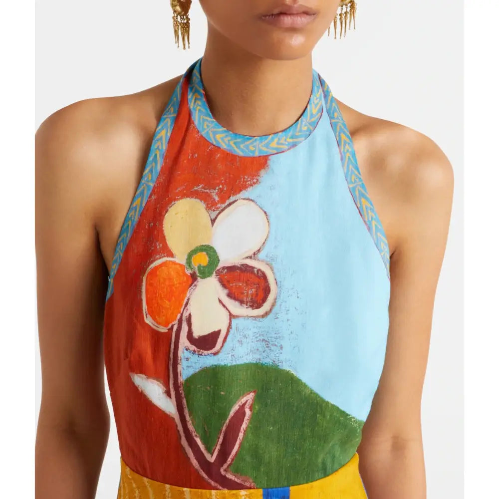 Alemais mlak halter midi dress - Dress