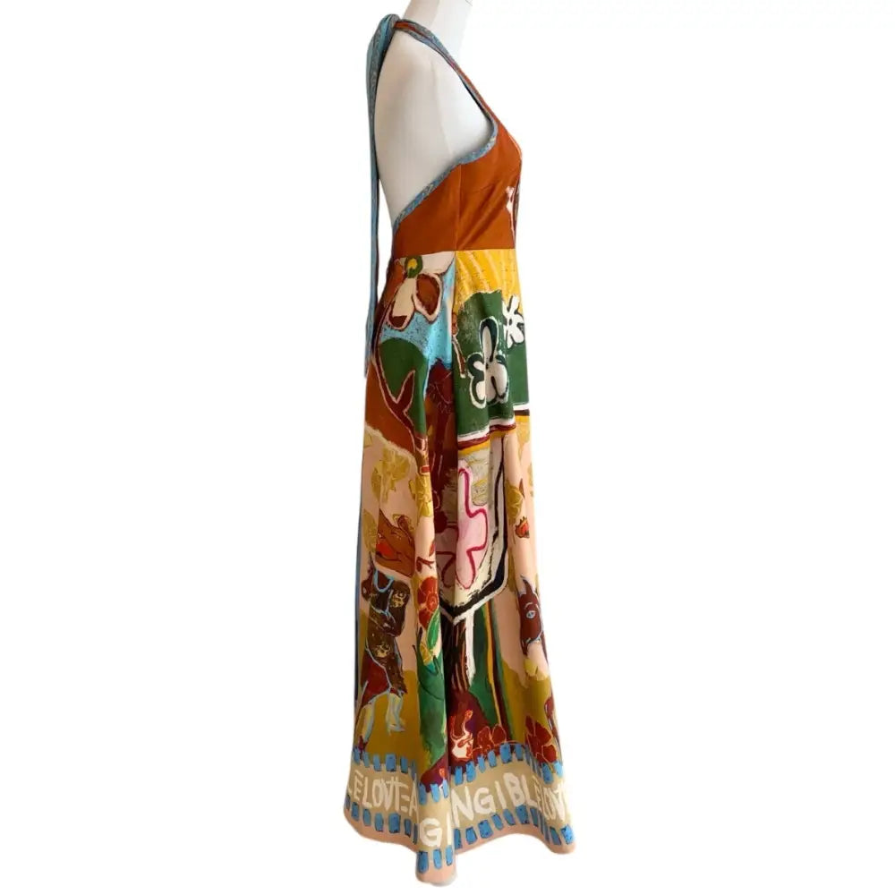 Alemais mlak halter midi dress - Dress