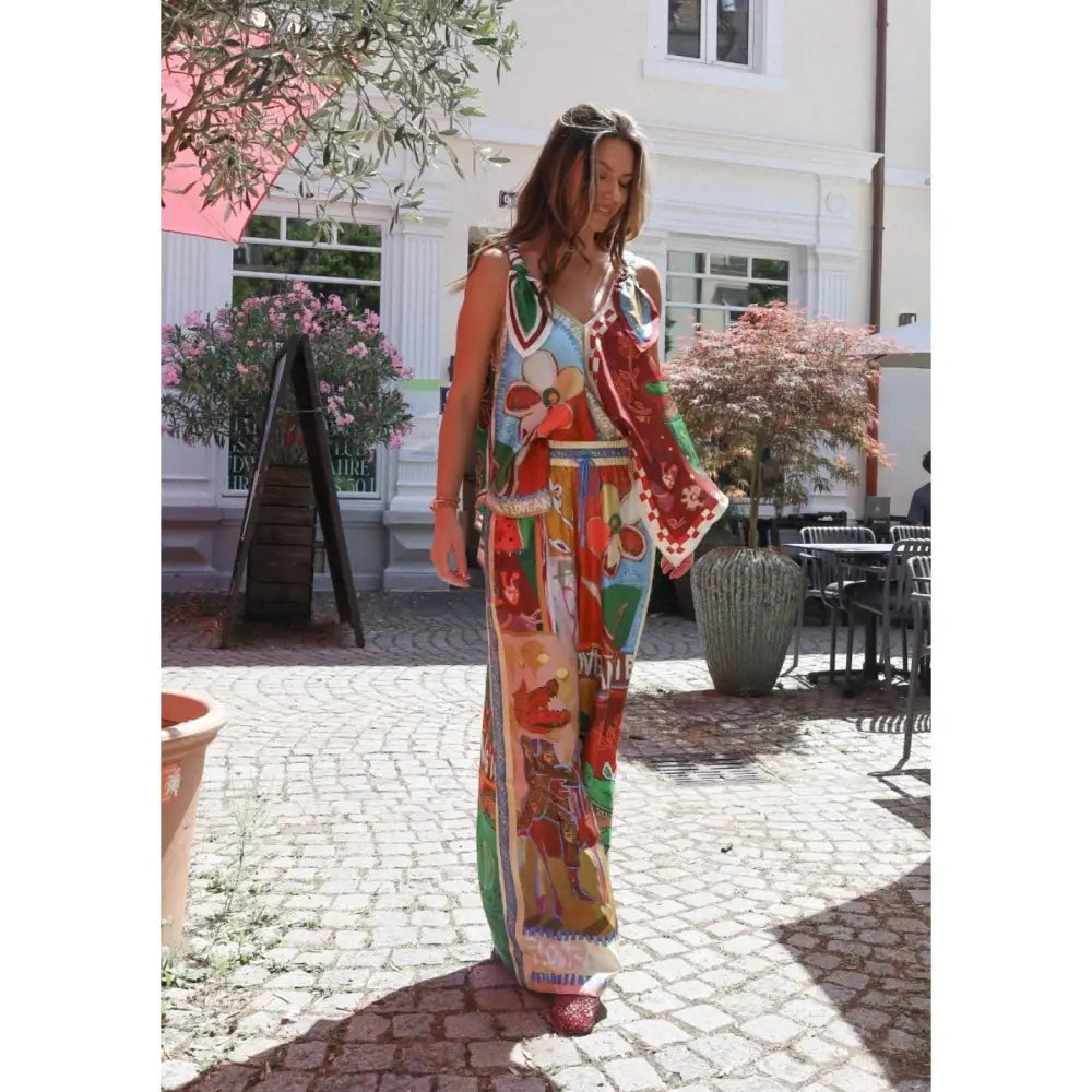 Alemais MLAK SILK PANT - Bottoms