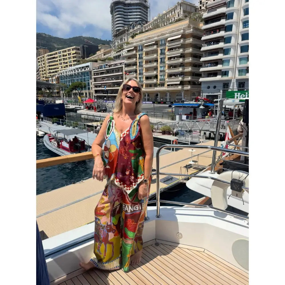 Alemais MLAK SILK PANT - Bottoms