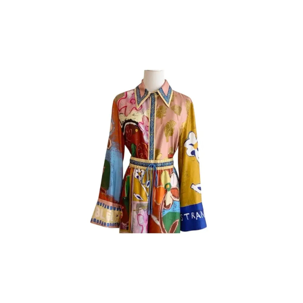 Alemais MLAK SILK SHIRT - Dress