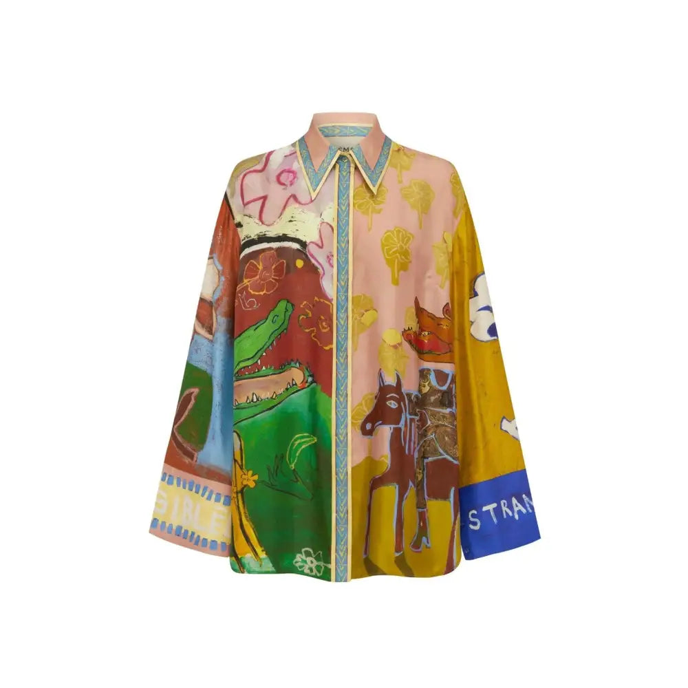 Alemais MLAK SILK SHIRT - Dress