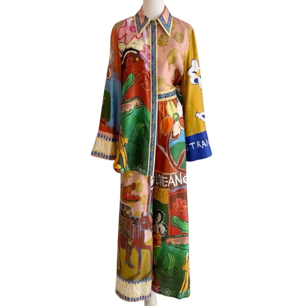 Alemais MLAK SILK SHIRT - Dress