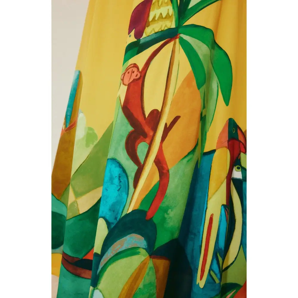 Alemais mokshini silk cut out midi dress