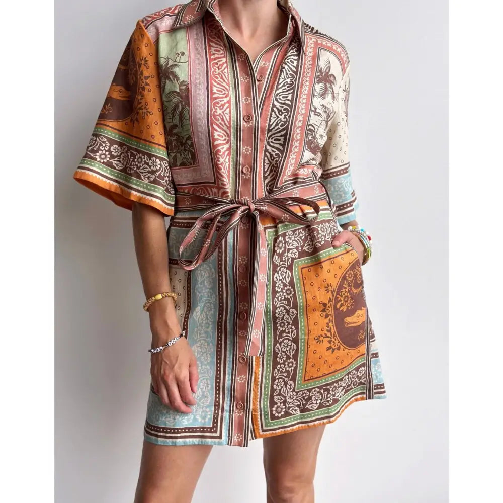 Alemais Multi Alberta Mini Dress - Dress