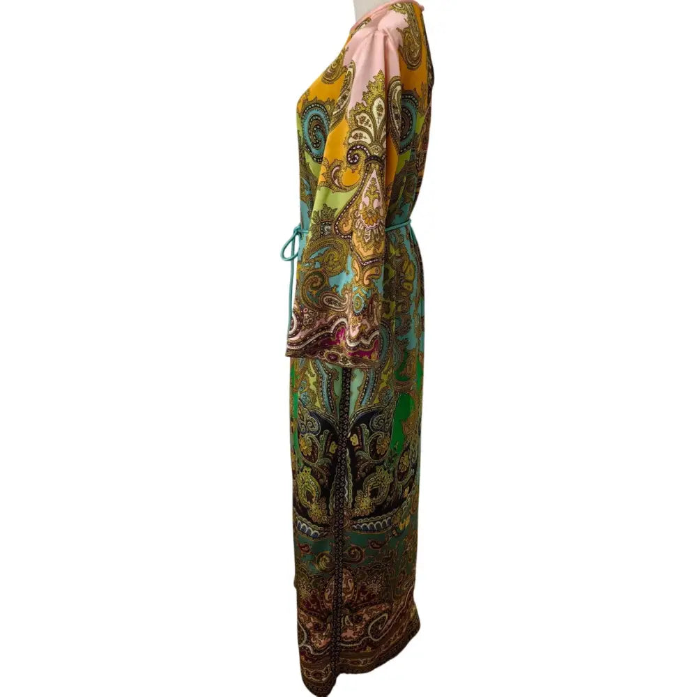 Alemais Multi Clemenza Silk Midi Dress