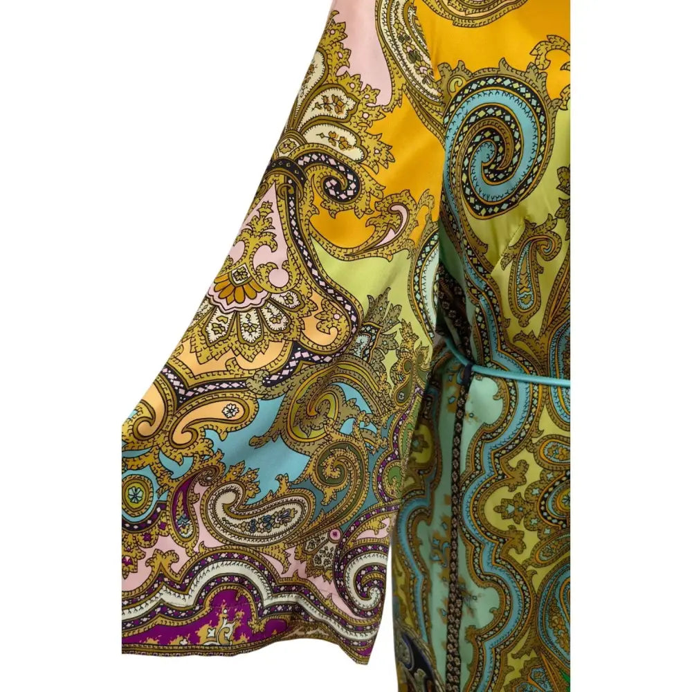Alemais Multi Clemenza Silk Midi Dress