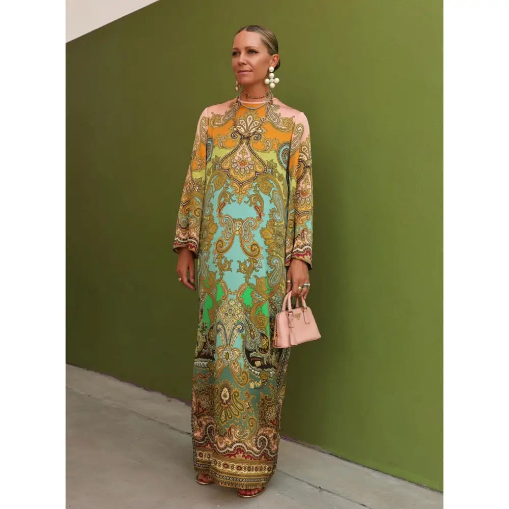 Alemais Multi Clemenza Silk Midi Dress - Bernardi Alemais Multi Clemenza Silk Midi Dress - Bernardi