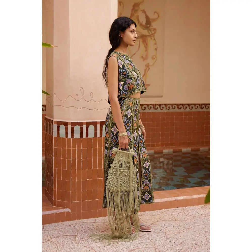 Alemais OASIRA EMBELLISHED SKIRT - Skirts