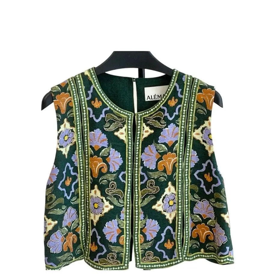 Alemais oasira embellished top - Tops