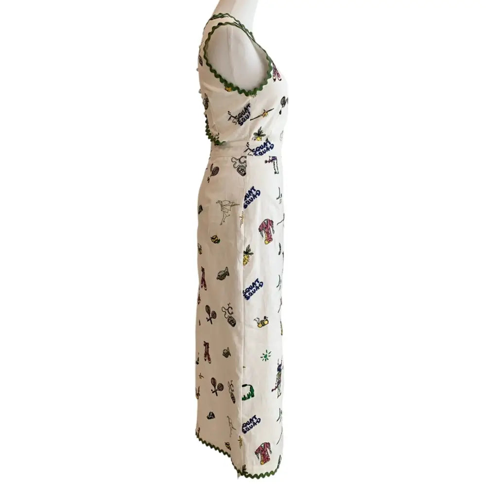 Alemais Play Embroidered Midi Dress - Dress