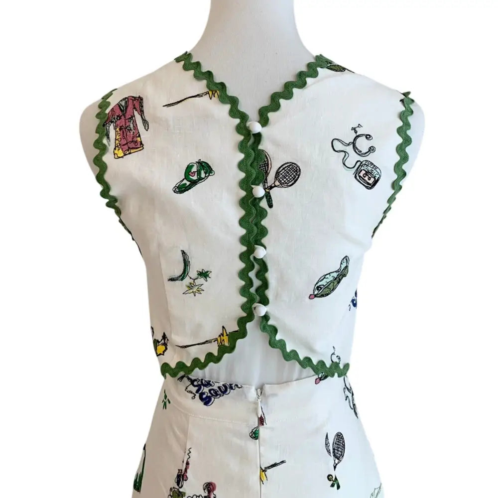 Alemais Play Embroidered Midi Dress - Dress