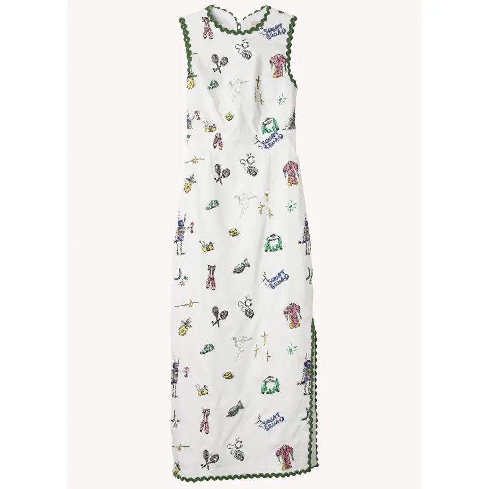Alemais Play Embroidered Midi Dress - Dress