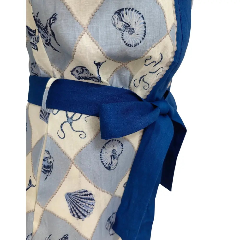 Alemais Printed Linen Shirtdress