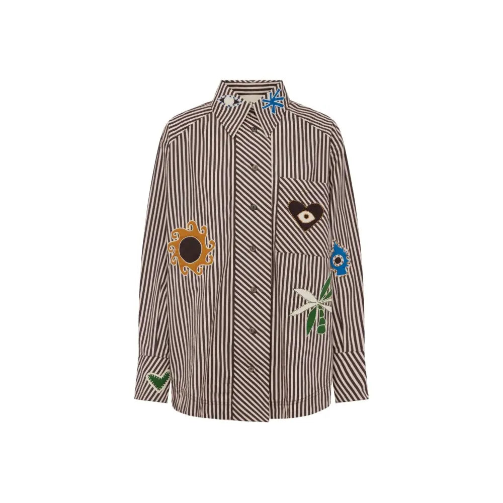 Alemais SIROCCO EMBROIDERED SHIRT - Tops