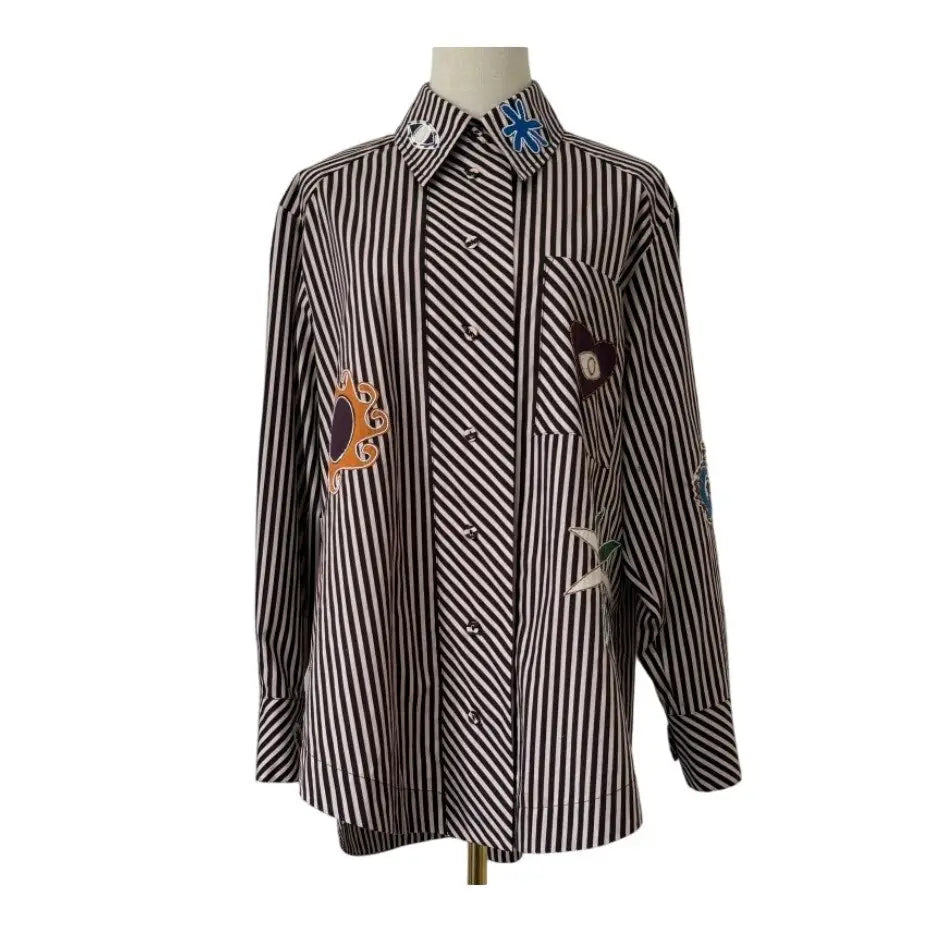 Alemais SIROCCO EMBROIDERED SHIRT - Tops