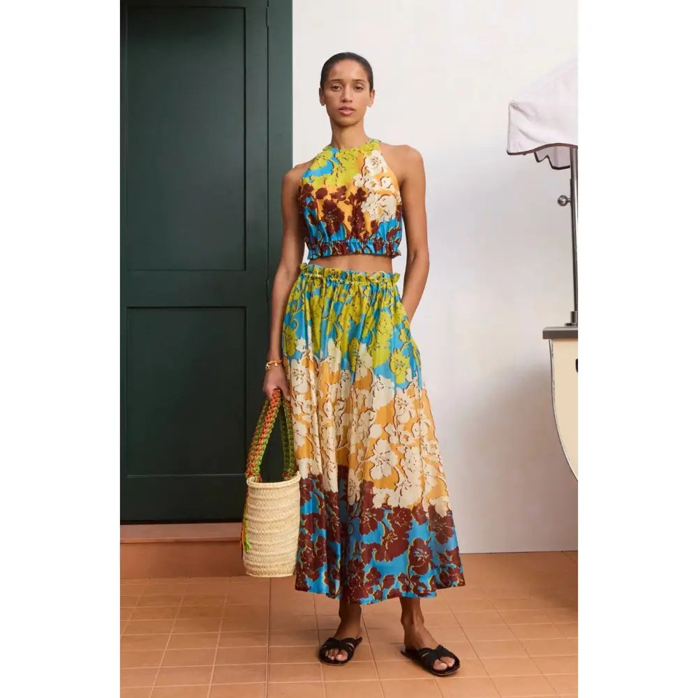 Alemais Splice Crop Top - Dress