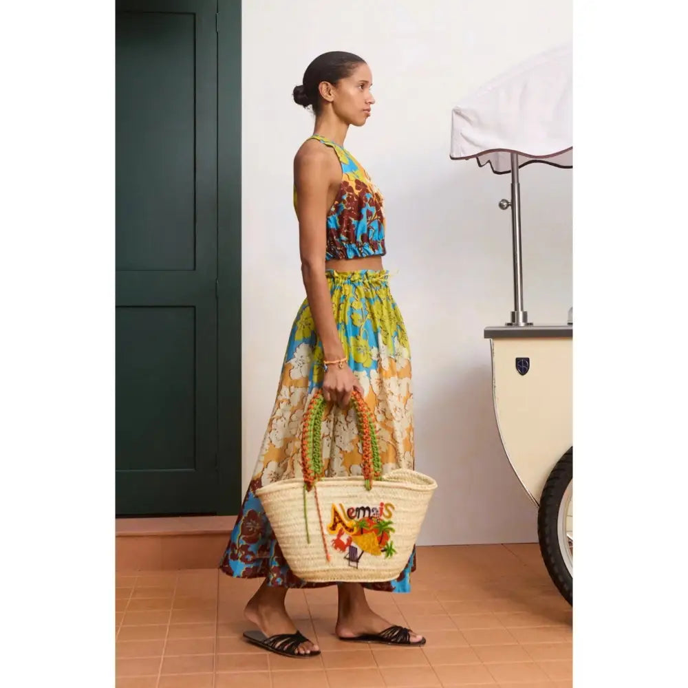 Alemais Splice Midi Skirt - Skirts