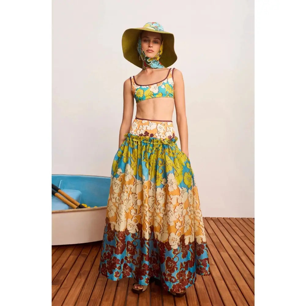 Alemais Splice Midi Skirt - Skirts