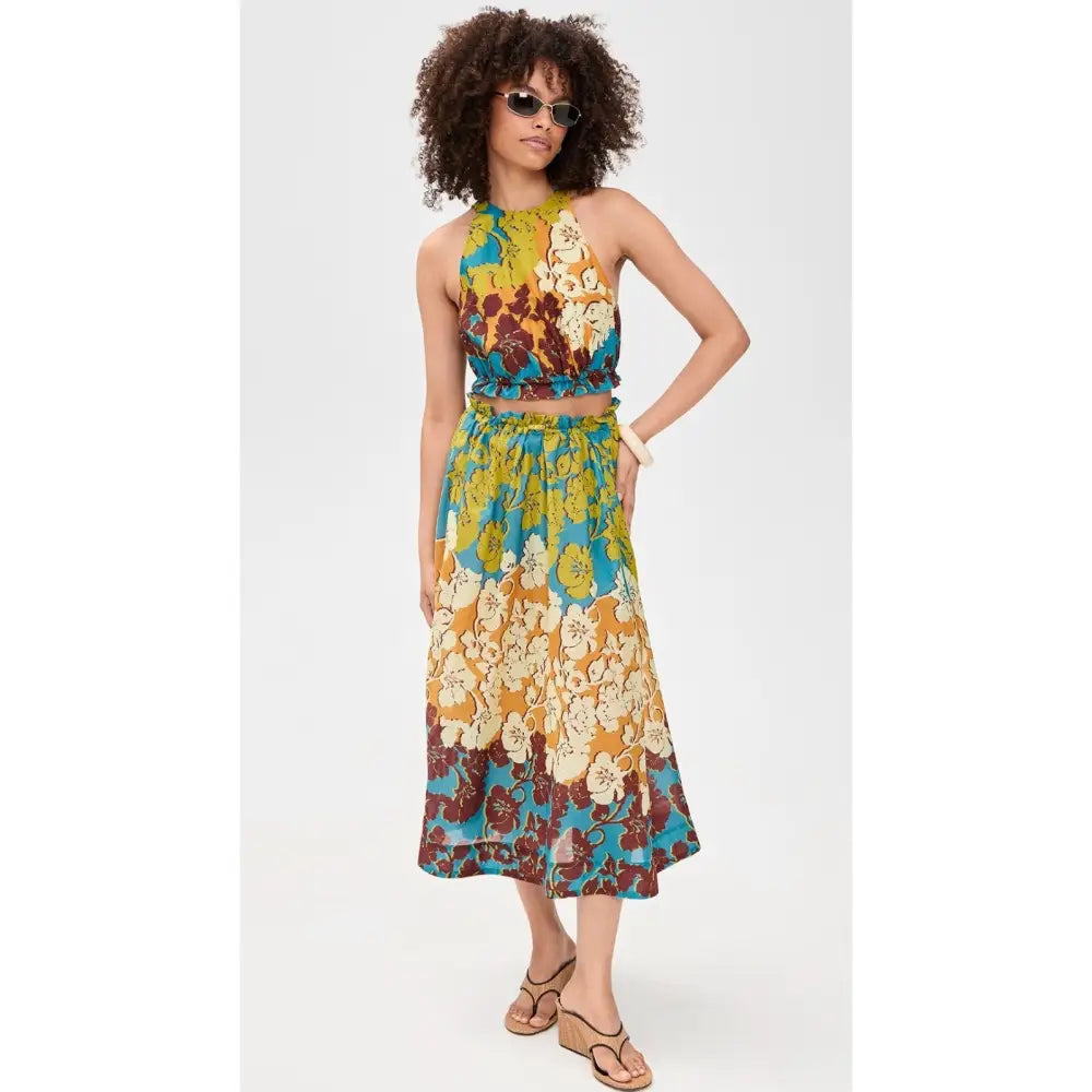 Alemais Splice Midi Skirt - Skirts