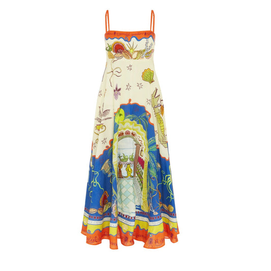 ALEMAIS SURREALIST SUMMER SUNDRESS - Dress