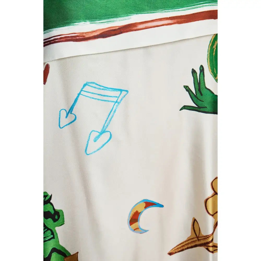 Alemais tangible love silk midi dress - Dress