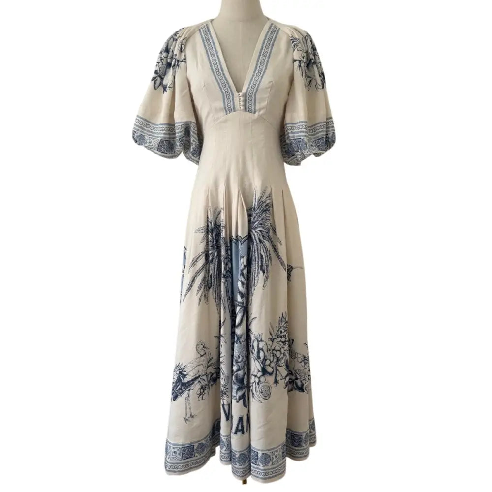 Alemais villa romantica corset midi dress - Dress