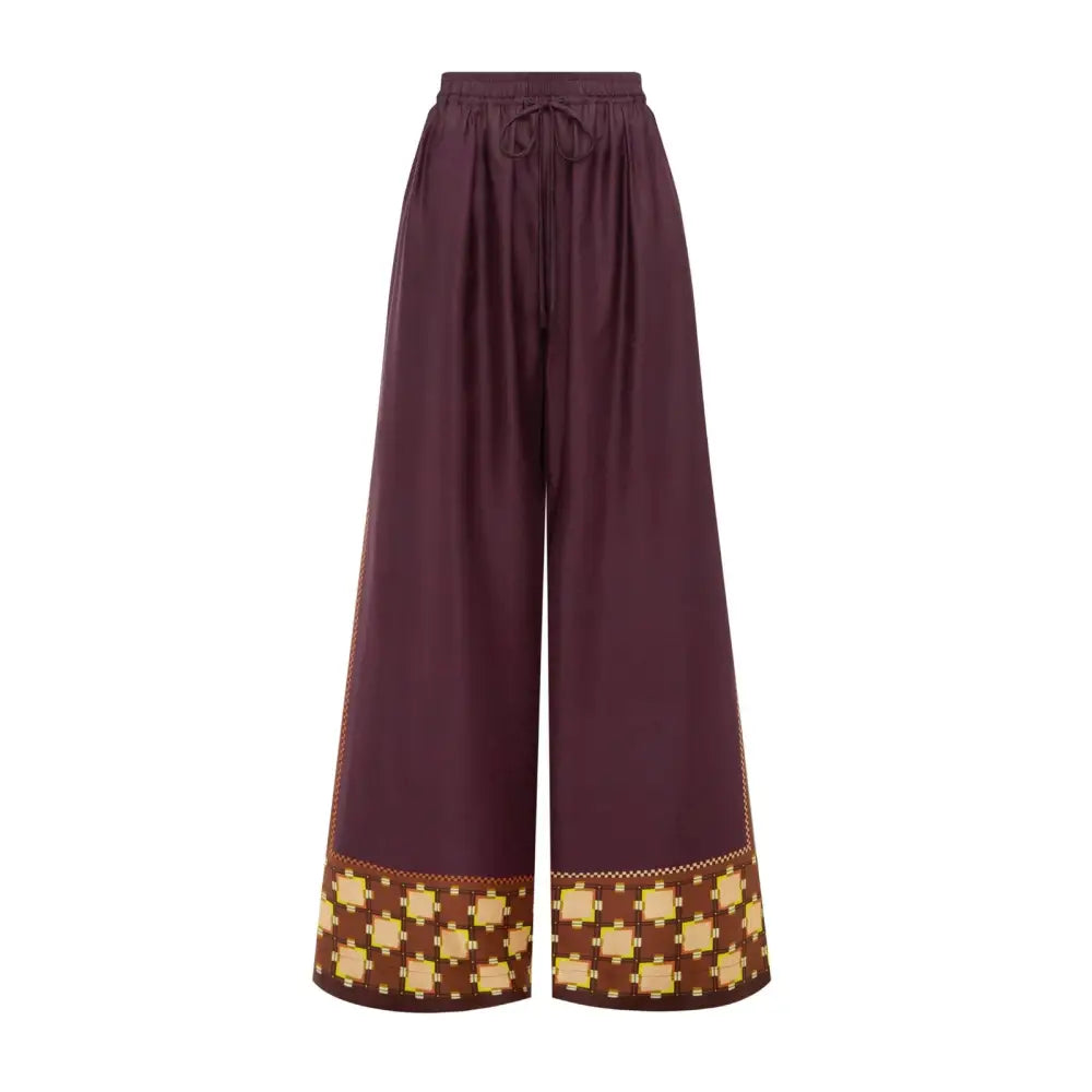 Alemais Wilson Silk Pant - Bottoms