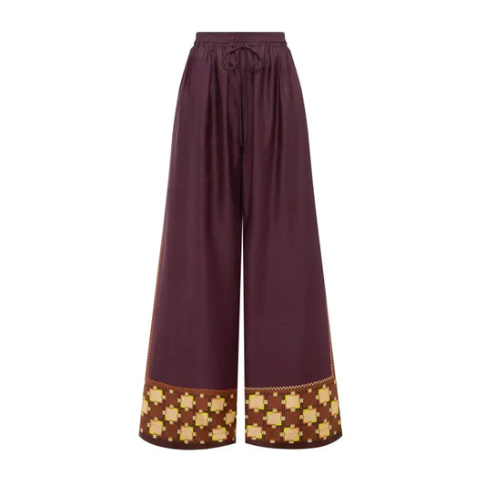 Alemais Wilson Silk Pant - Bottoms