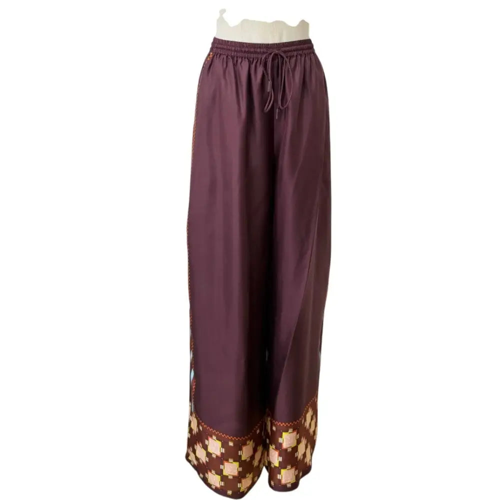 Alemais Wilson Silk Pant - Bottoms