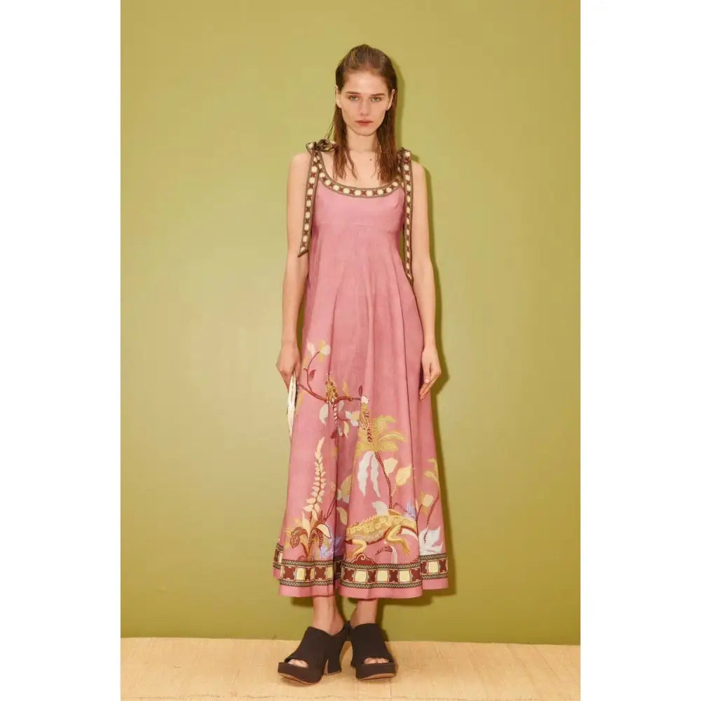 Alemais Zuri Ballet Sundress in Pink - Dress
