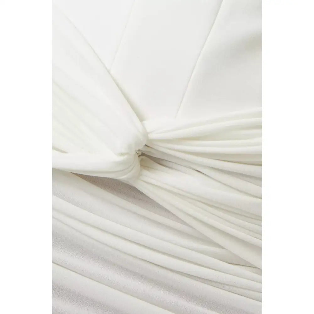 Alex Perry Strapless Corset Ruched Mini Dress in Crepe Jersey - Dress