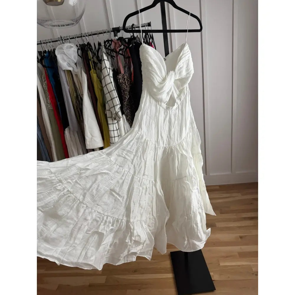 Alexis Olivienne Dress White - S - Dress
