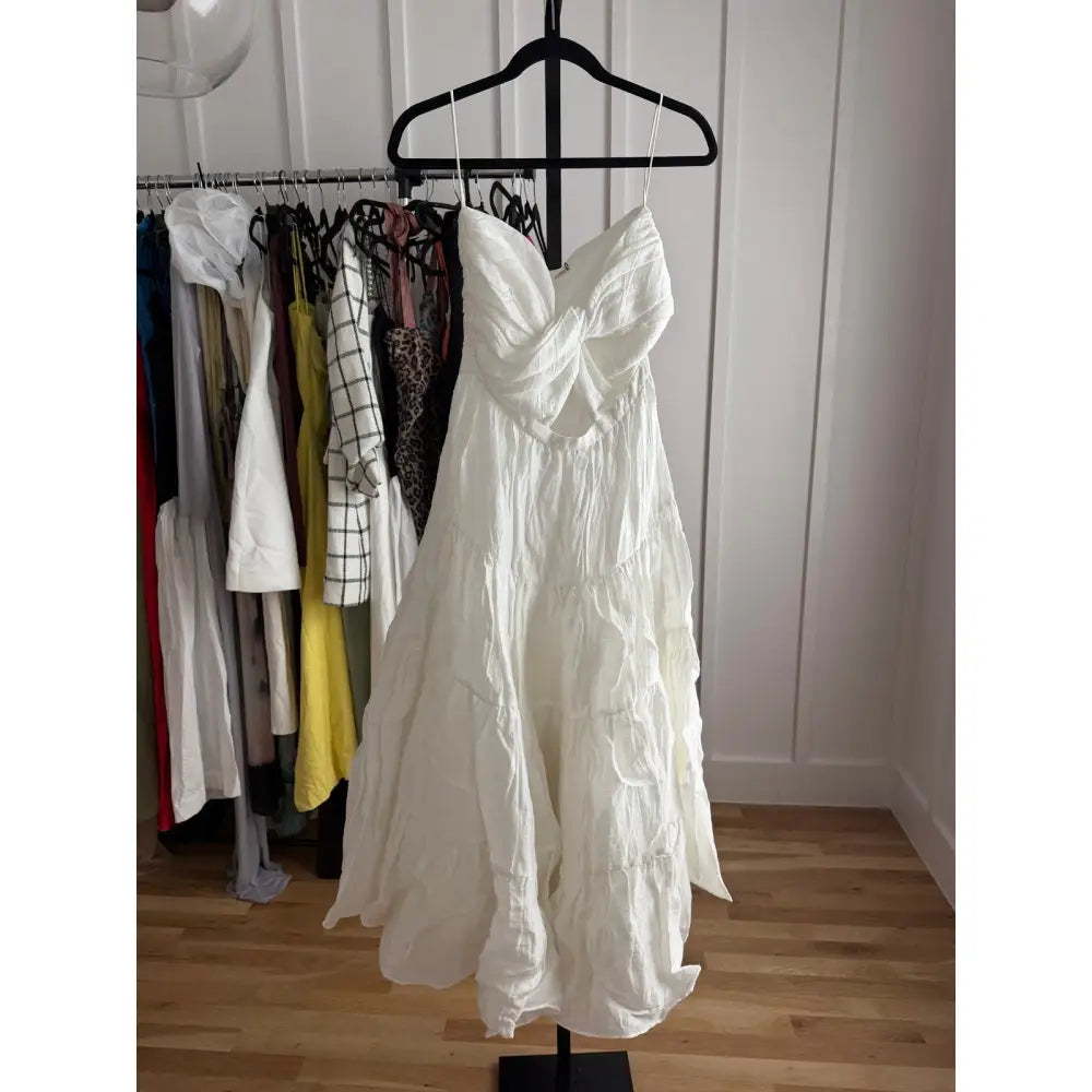 Alexis Olivienne Dress White - S - Dress