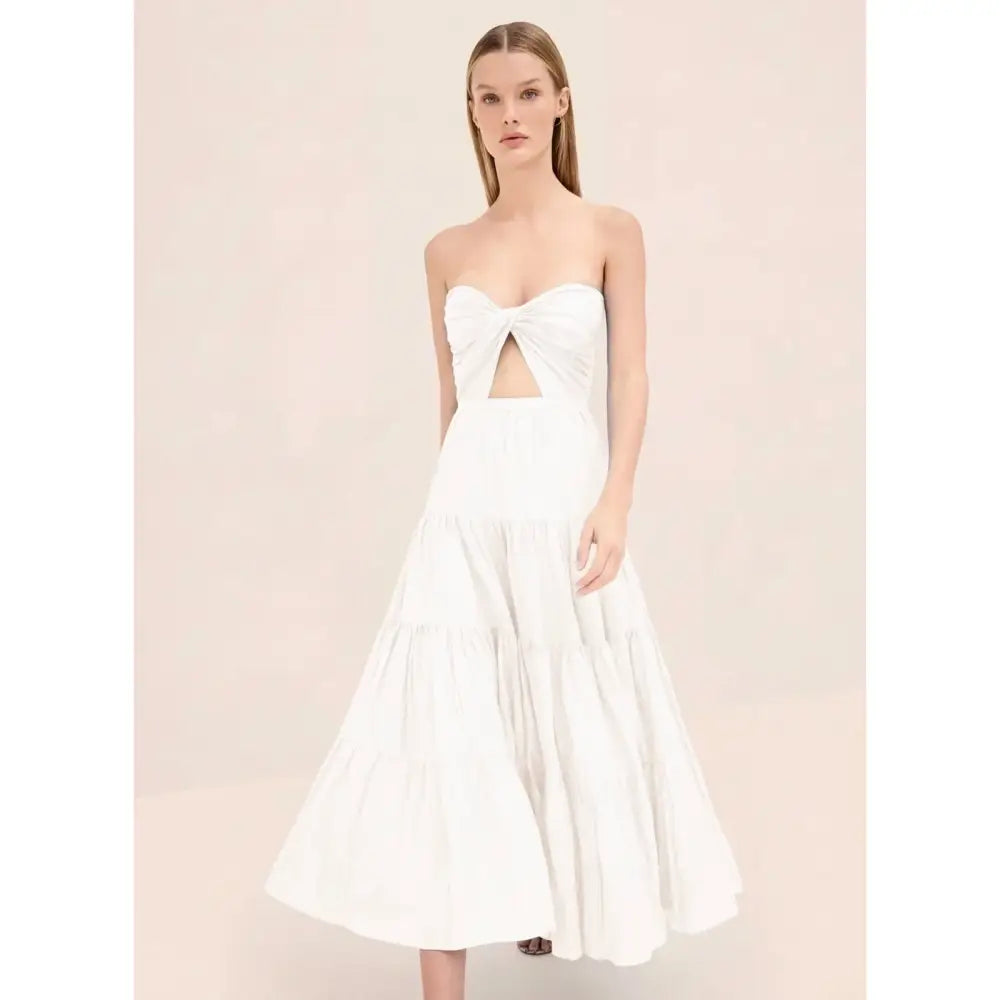 Alexis Olivienne Dress White - S - Dress