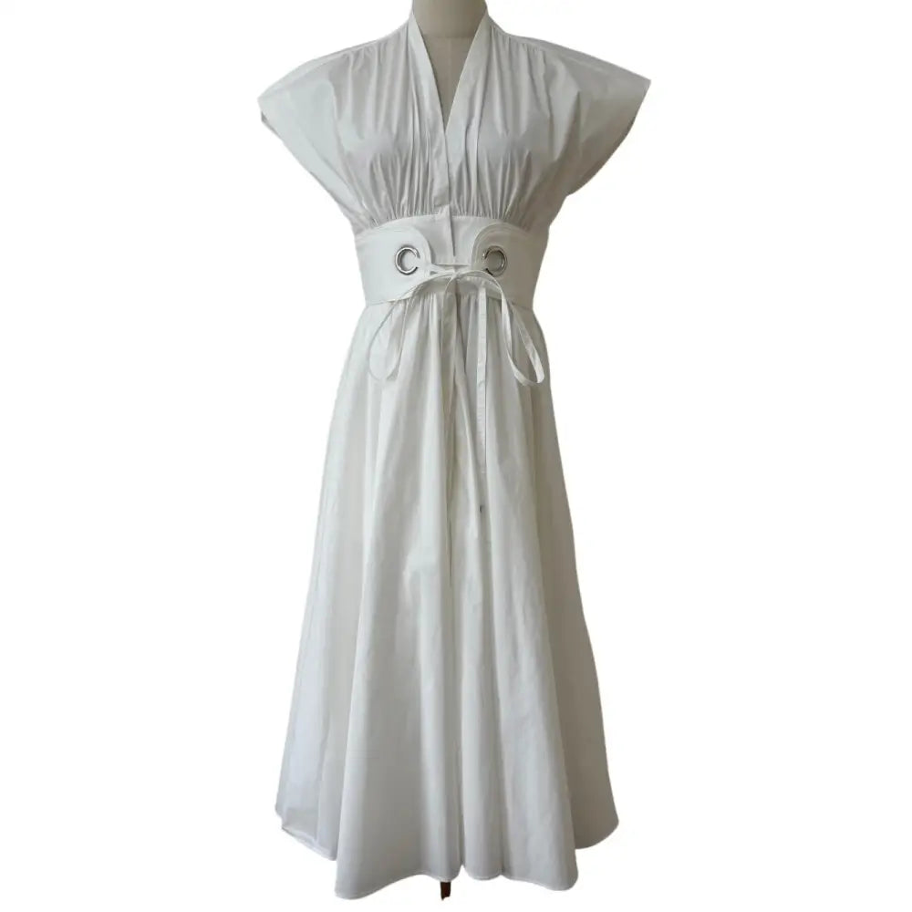 Alexis Riviera Dress White