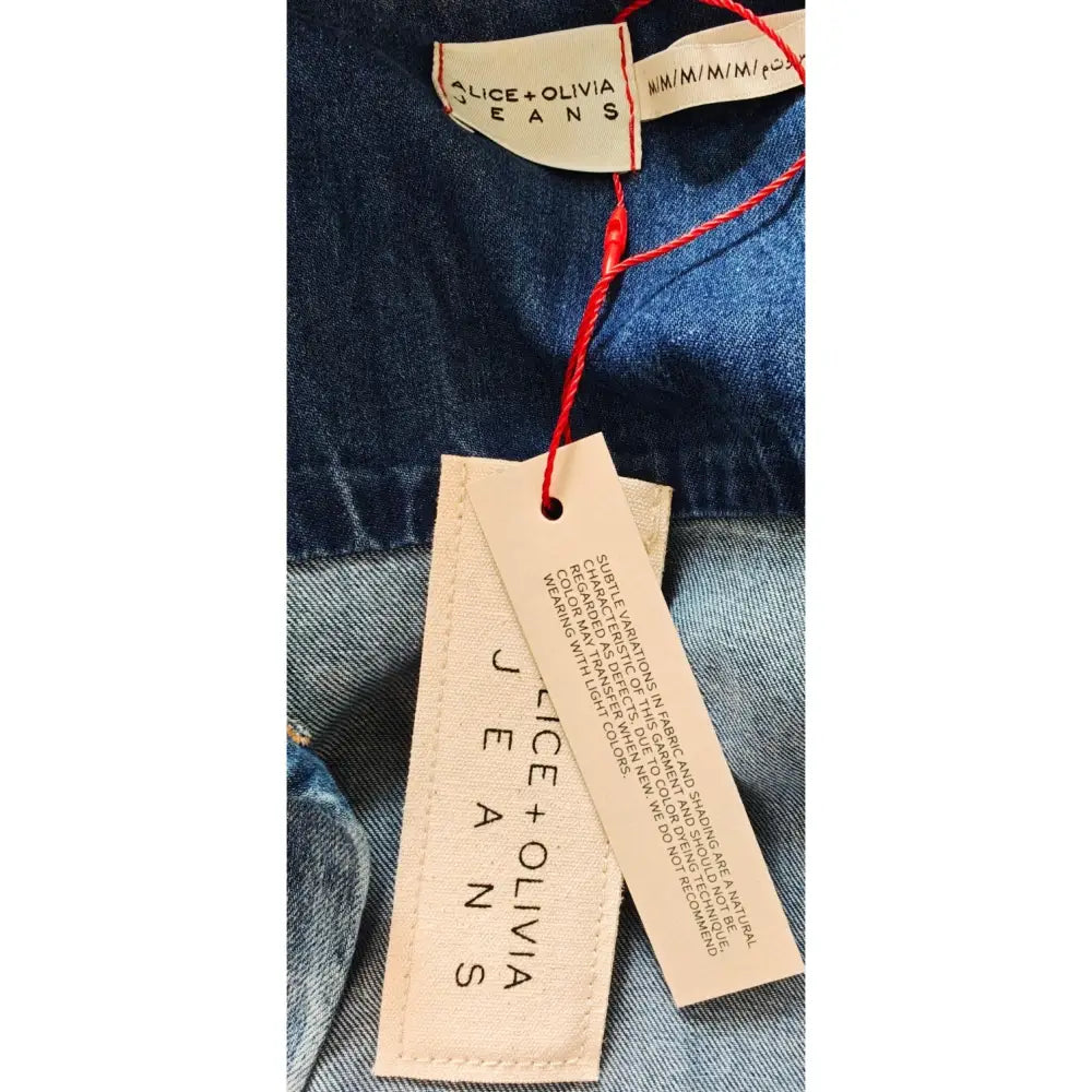 Alice + Olivia CHLOE DENIM JACKET - Jacket
