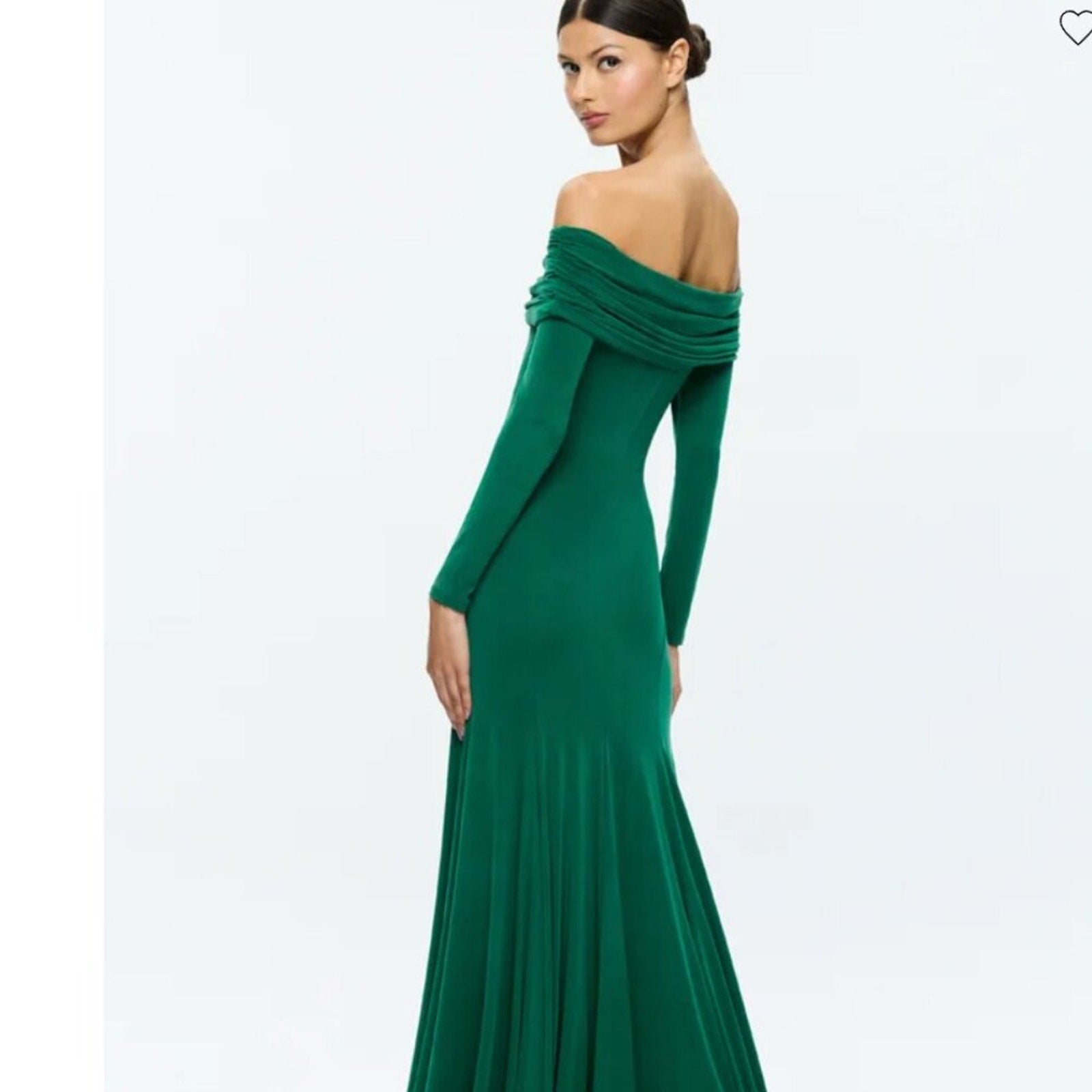 Alice + Olivia Green Augusta Maxi Dress - Alice + Olivia Bernardi Collective