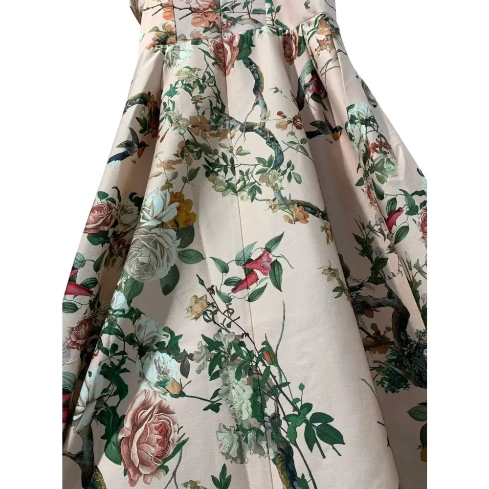 Alice + Olivia Hana Floral Tie-Shoulder Maxi Dress - Dress