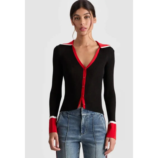 Alice + Olivia NEALIE CARDIGAN - Tops