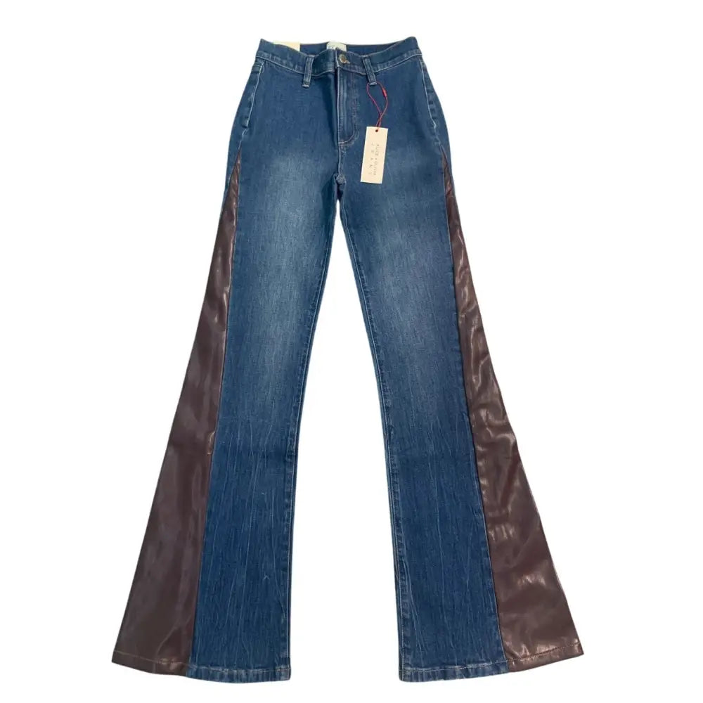 Alice + Olivia SB VEGAN CUTOUT JEAN