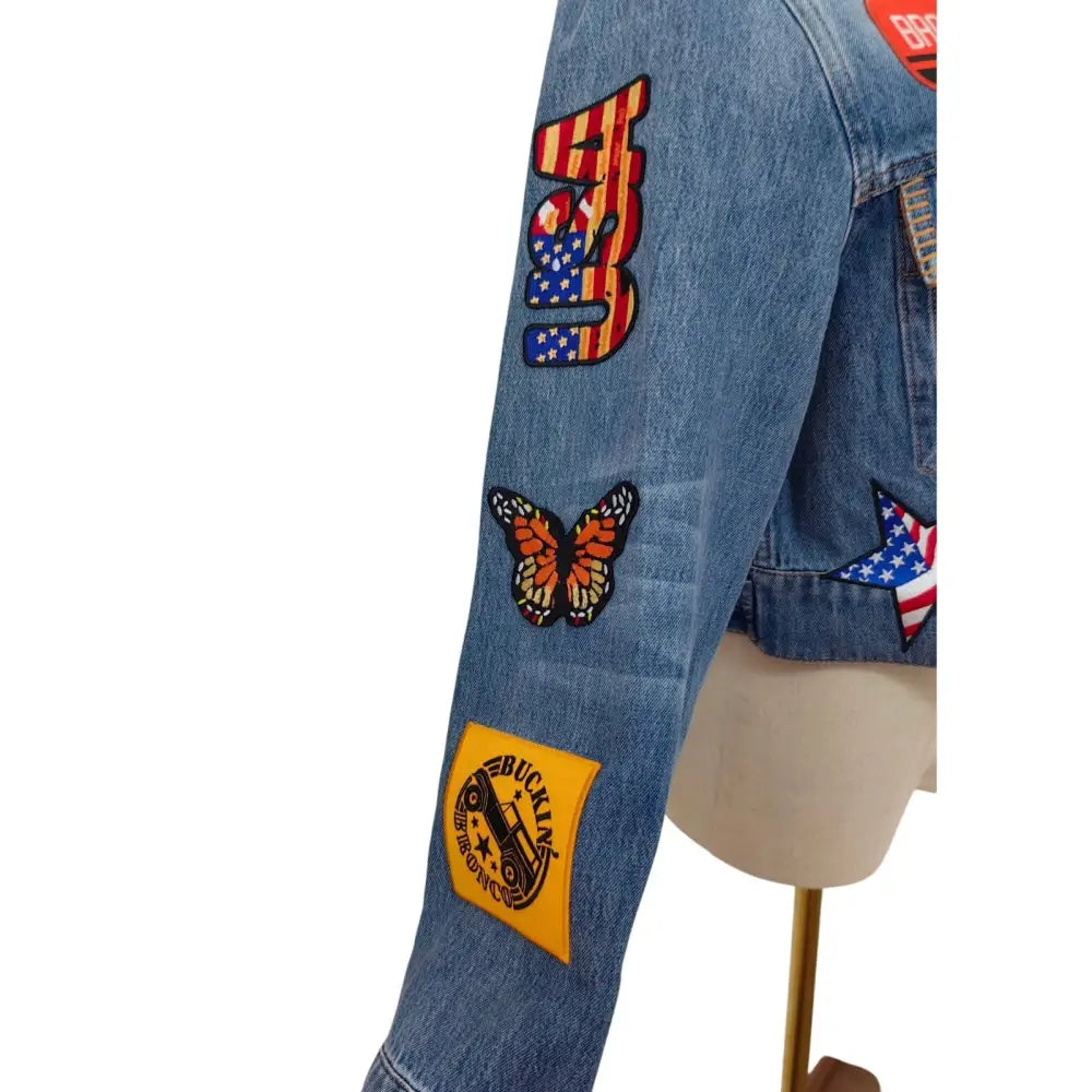 Alice + Olivia X BRONCO JEFF DENIM JACKET Jacket