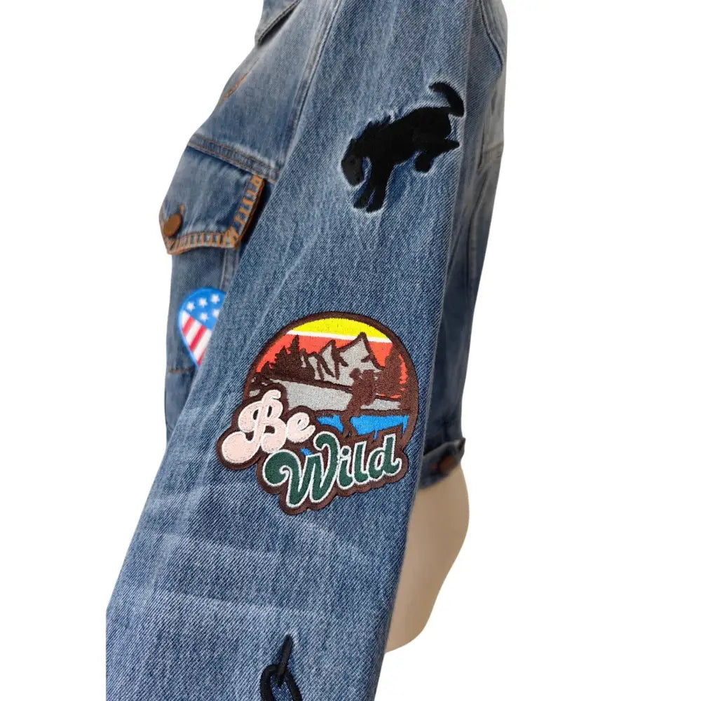 Alice + Olivia X BRONCO JEFF DENIM JACKET Jacket